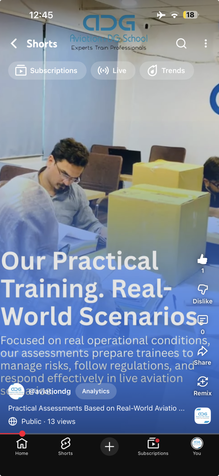 ADG practical exercise